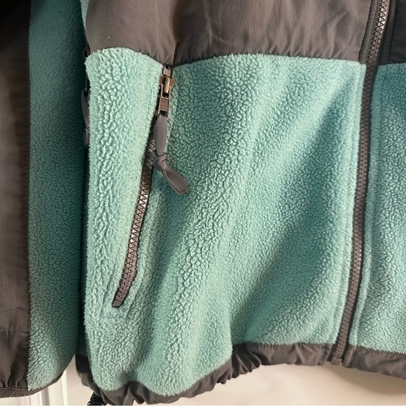 The North Face Women’s Denali Polartec Fleece Jacket Gray Teal Medium - Picture 4 of 14